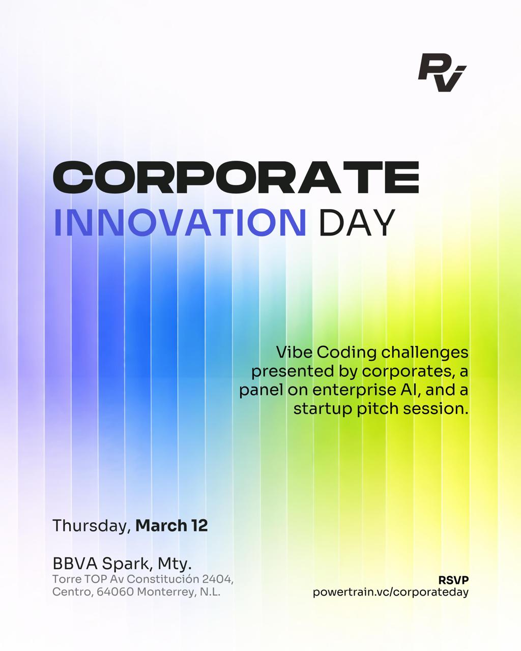 Powertrain Ventures: Corporate Innovation Day
