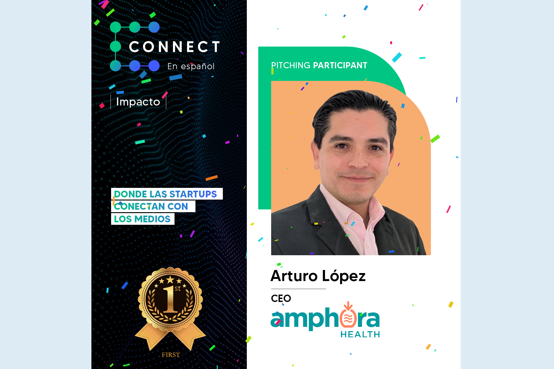 Amphora Health wins first place at the &lsquo;Connect en Español: Impacto&rsquo; event
